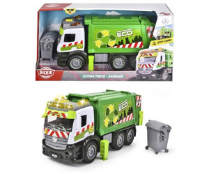 GREEN TOYS CAMION POUBELLE RECYCLAGE VERT