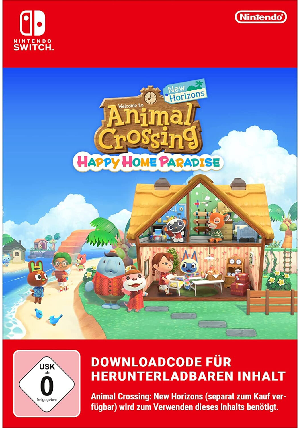 Animal Crossing: New Horizons - Happy Home Paradise (Add-On