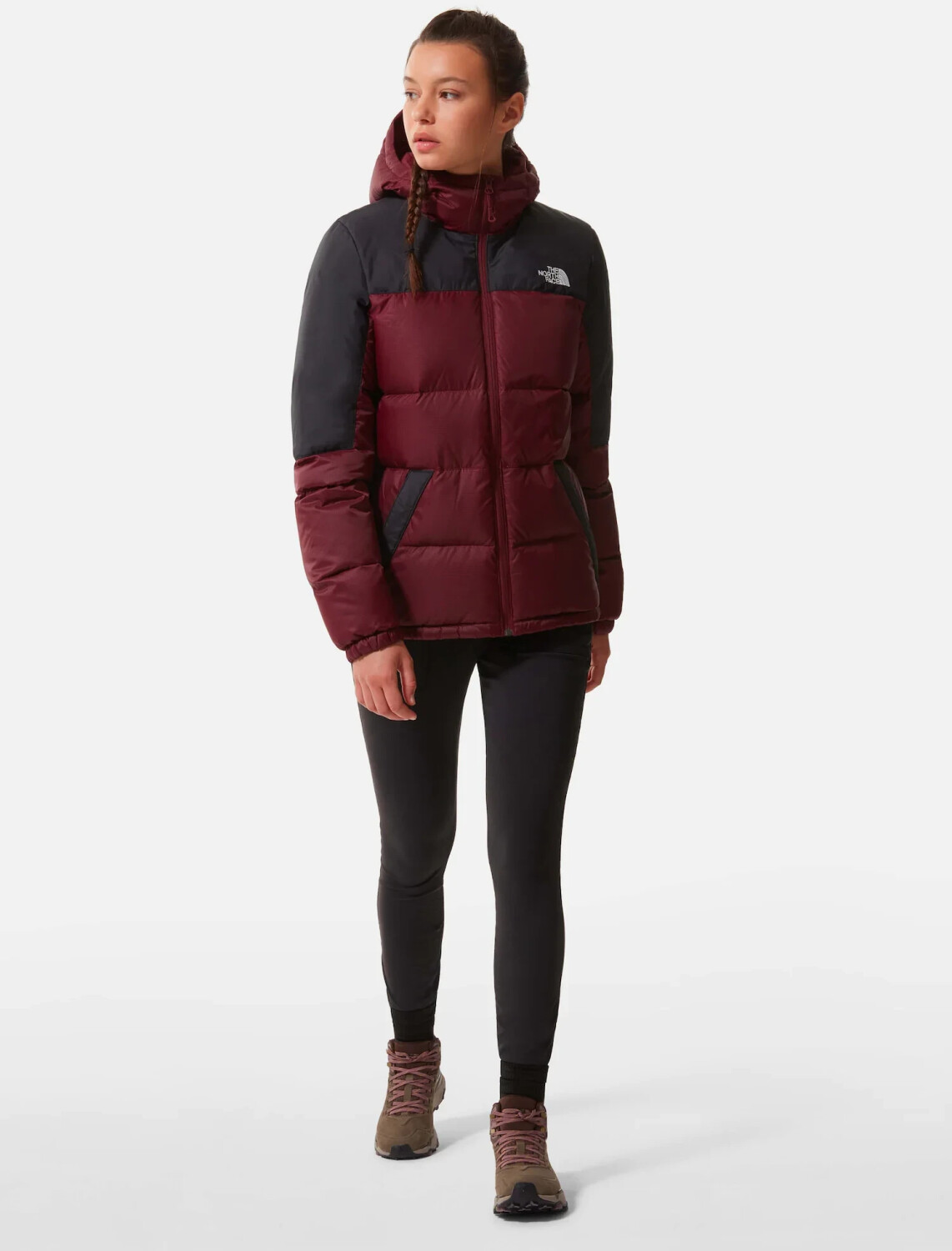 The North Face Diablo Women Down Jacket Hooded regal red/tnf black ab