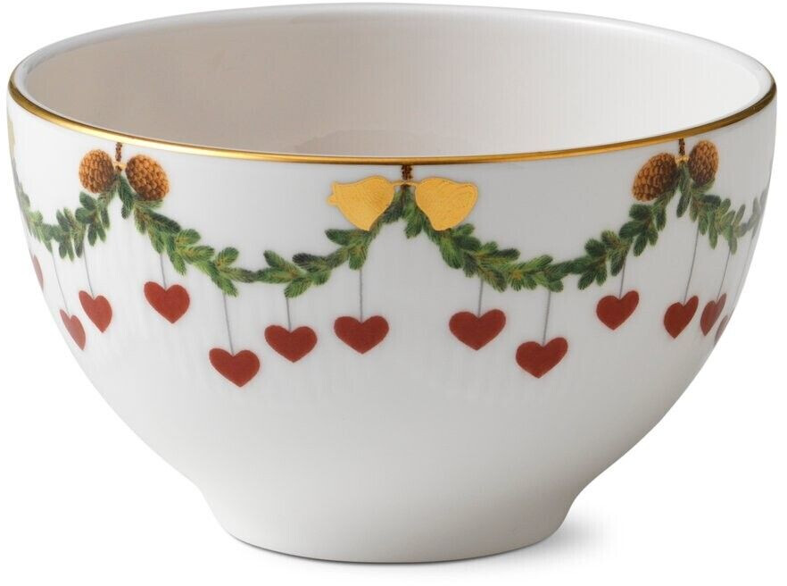 Royal Copenhagen Copenhagen Star Fluted Christmas Bowl 30 cl