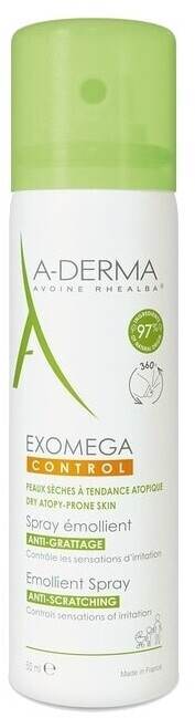 A-Derma Exomega control spray émollient anti-grattage (50 ml)