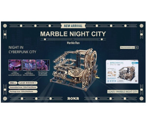 Circuit à bille Marble Night City, Rokr