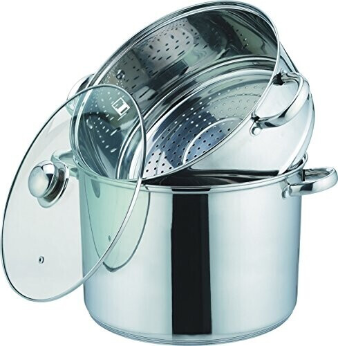 Kamberg Stainless Steel Couscousier 15L