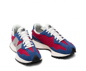 new balance 327 blue red