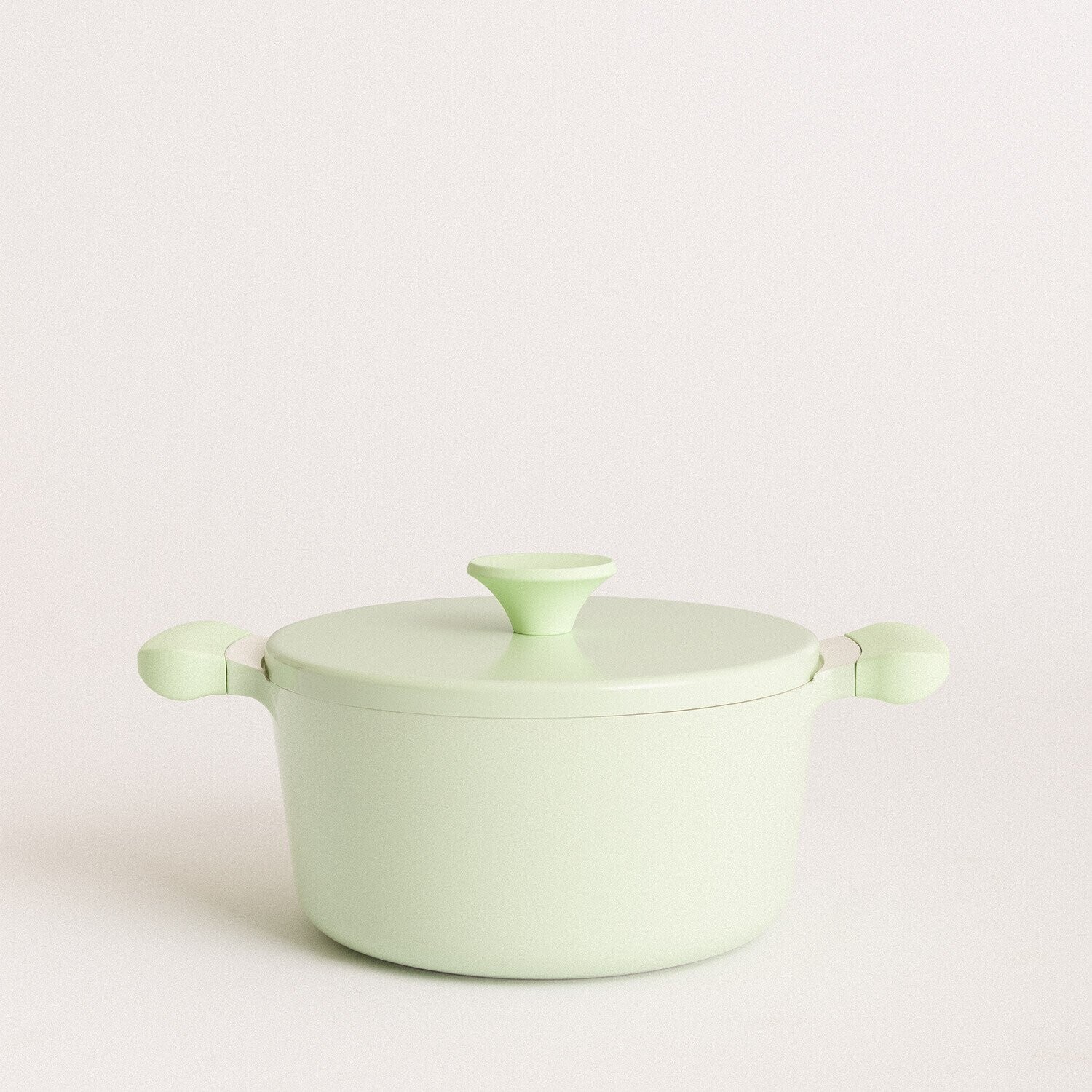 CREATE POT STUDIO casserole en fonte d'aluminium Ø24 cm Vert pastel