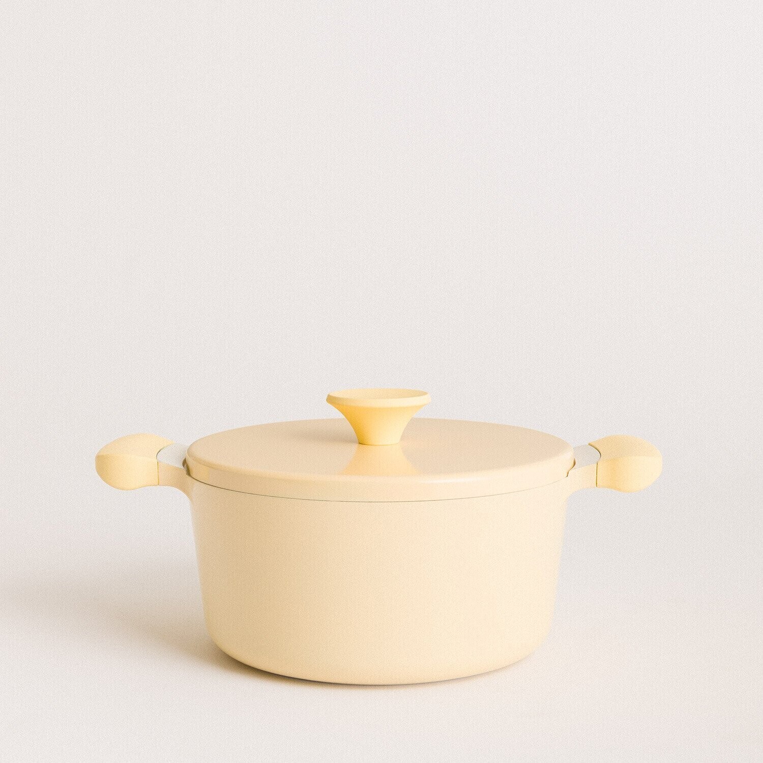 Ikohs UMA casserole en fonte d'aluminium Ø24 cm Jaune pastel