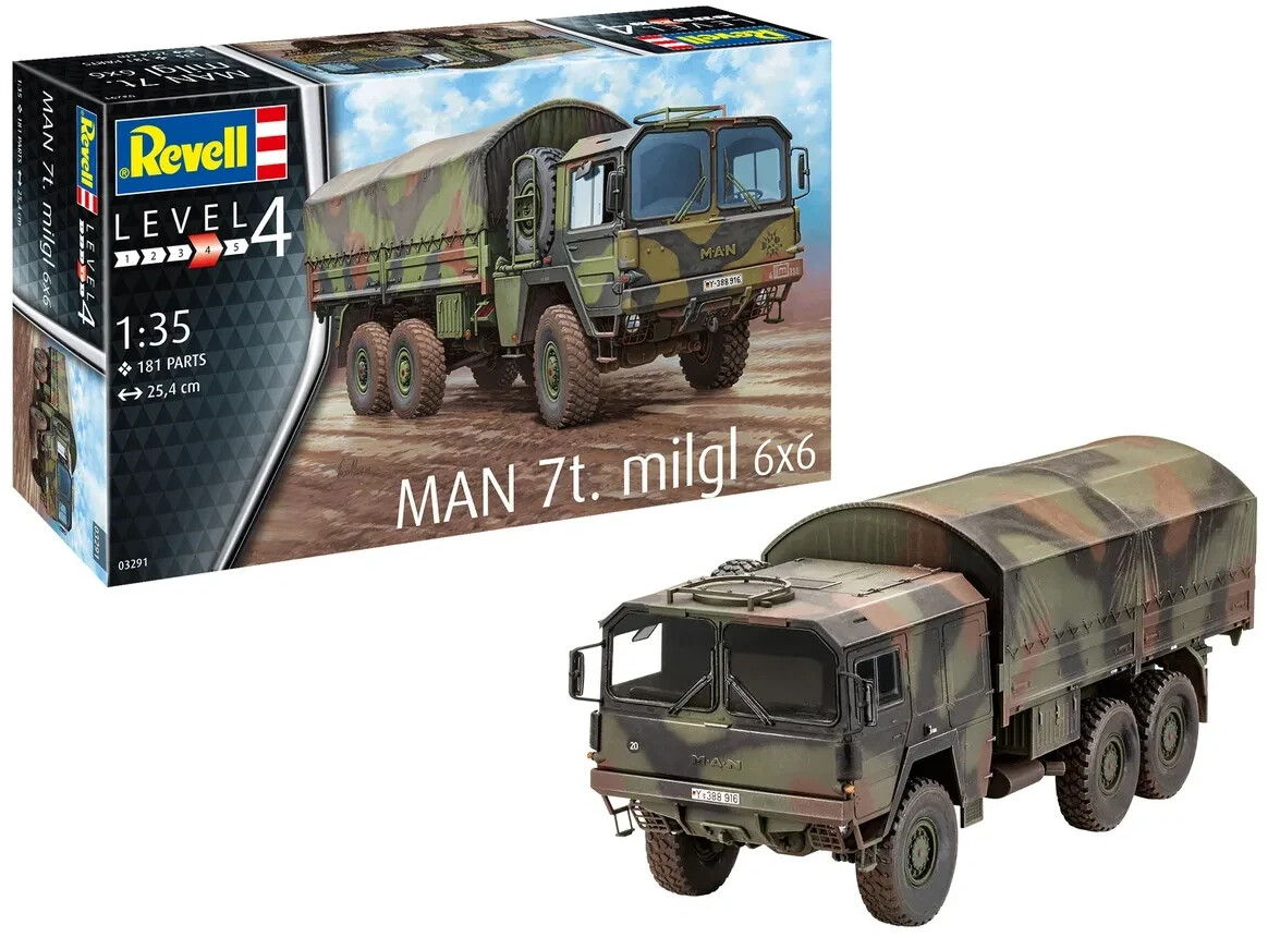 Revell MAN 7t Milgl 6x6 (03291)