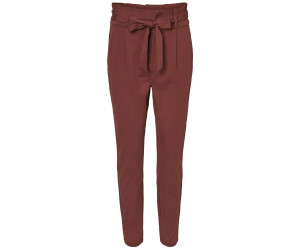 VERO MODA Vmeva Hr Loose Paperbag Pant - Pantaloni Donna Vita Alta Con Cintura In Corda, Taglia S / 30L