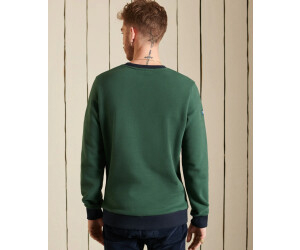 Buy Superdry Core Logo Ac Ringer Crew Pullover Jungle green 