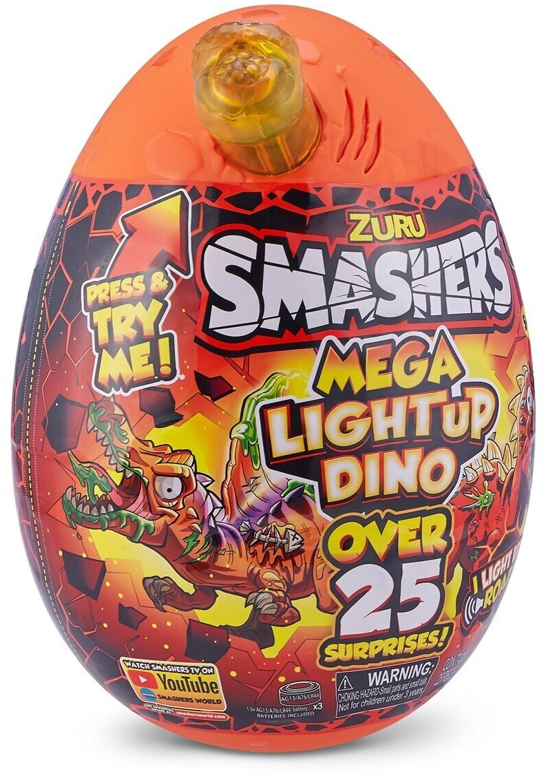 ZURU Smashers Mega Light up Dino