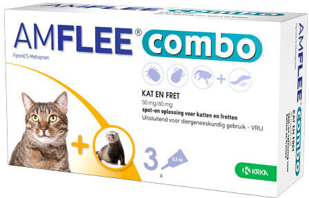 Tad Pharma Amflee Combo Spot-On Cat 50mg 3 pcs