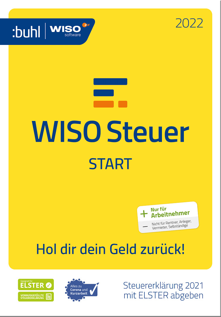 Buhl WISO Steuer 2022 Start (Download) ab 17,86 € Preisvergleich bei