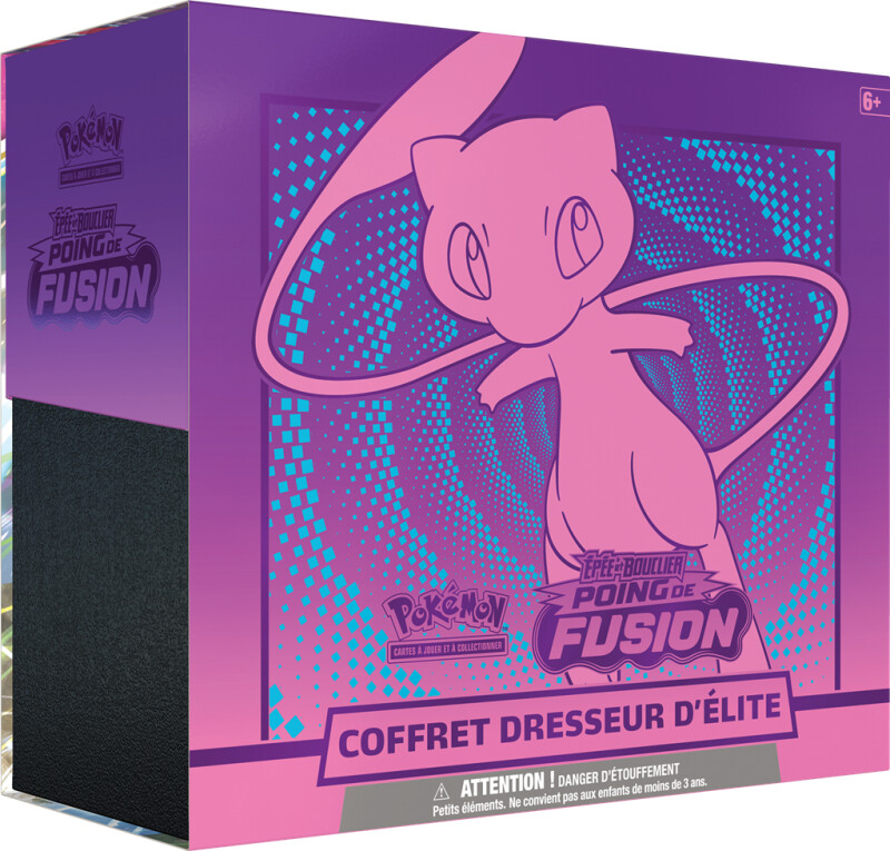 Asmodée Pokémon Coffret Dresseur d'élite Épée & Bouclier Poing de fusion EB08 (français)
