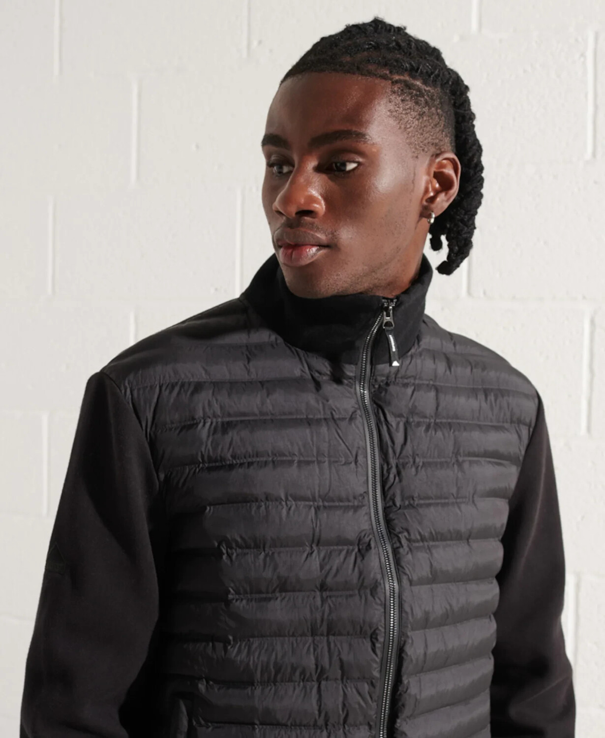 Superdry Mountain Hybrid Bomber Jacket black M2011747A 02A ab 56