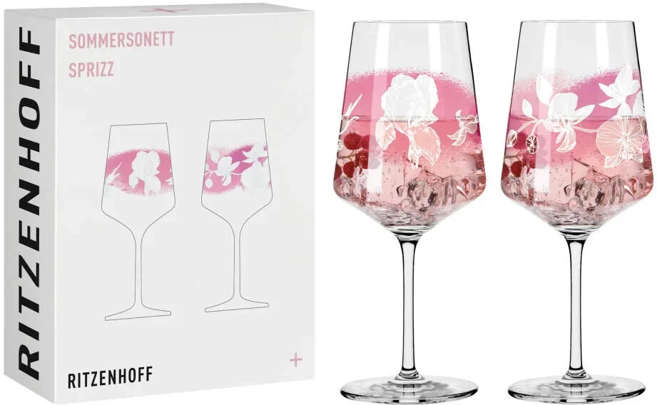 Ritzenhoff Aperol glass Sommersonett Sprizz, set of 2 003 colored