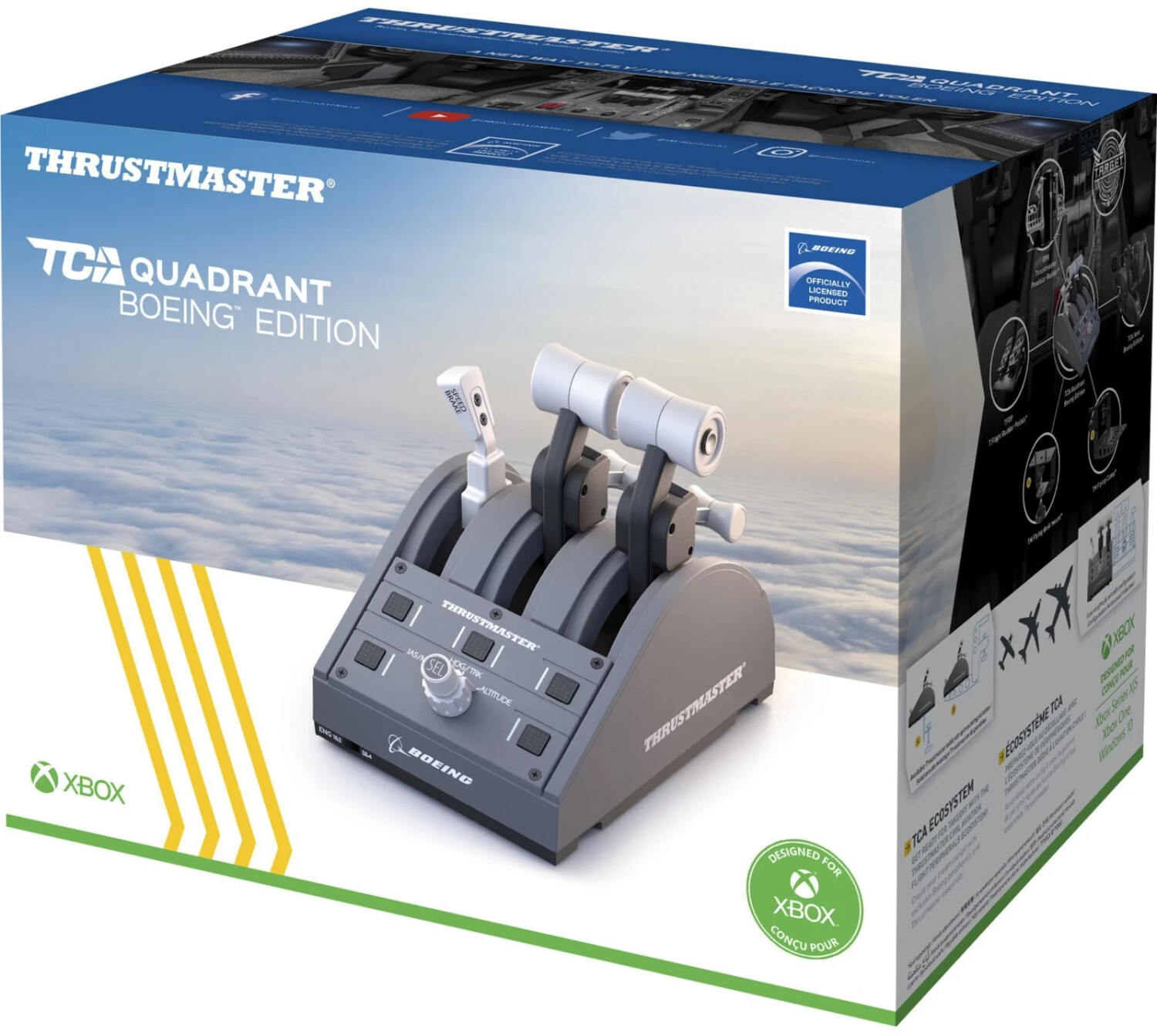 Thrustmaster Joystick Simulatore di Volo Boeing Edition TCA