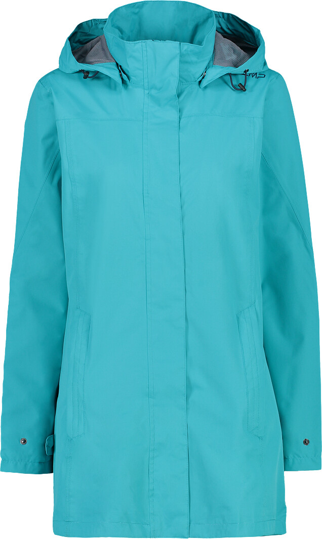 CMP Women long Rain Jacket in Ripstop (39X6646)