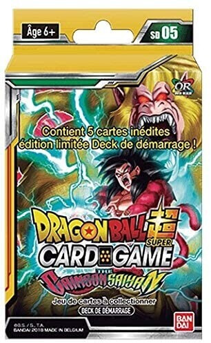 Bandai DBS Deck de démarrage « The Crimson Saiyan » SD05 (français)
