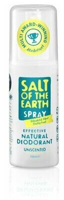 Salt of the Earth Natural Deodorant Unscented Spray 100ml