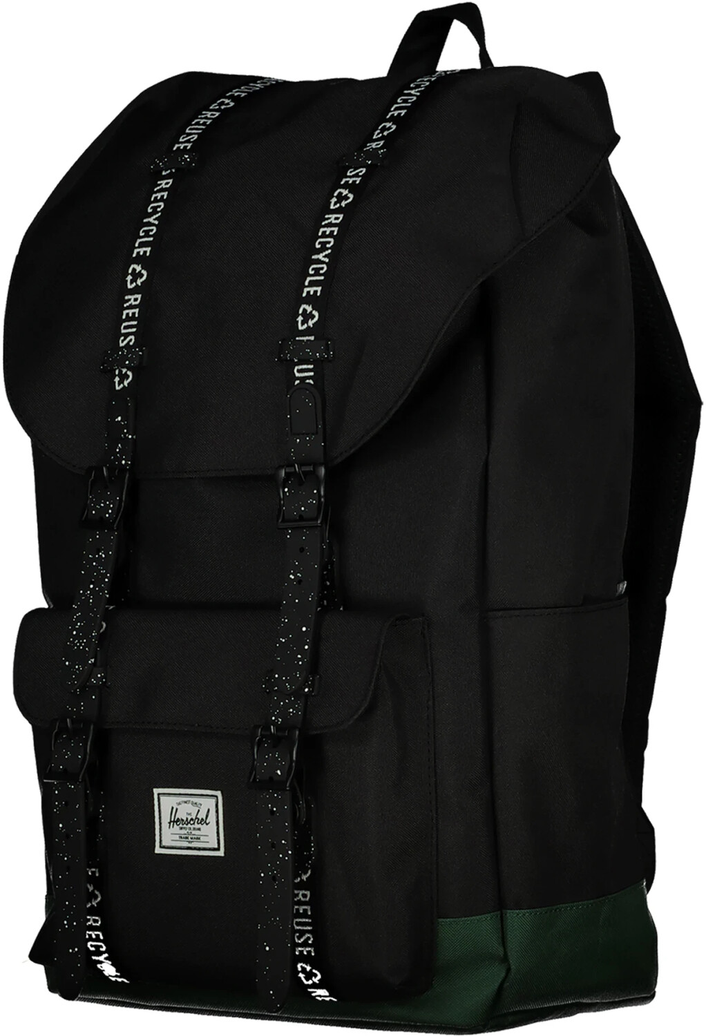 Herschel Little America Backpack ECO 10972 black dark green ab