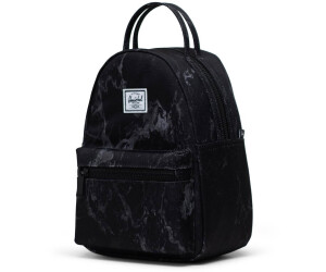 herschel black mini backpack