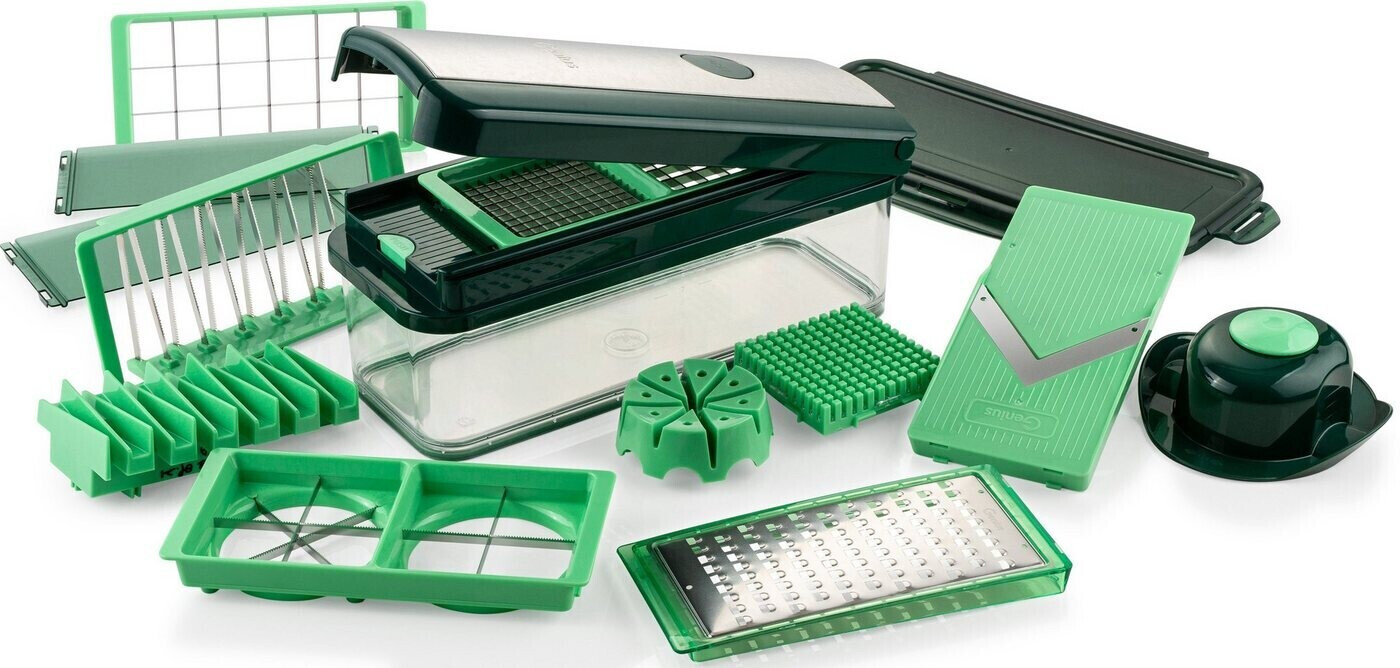 Genius Nicer Dicer Exclusive Set 15 pcs green