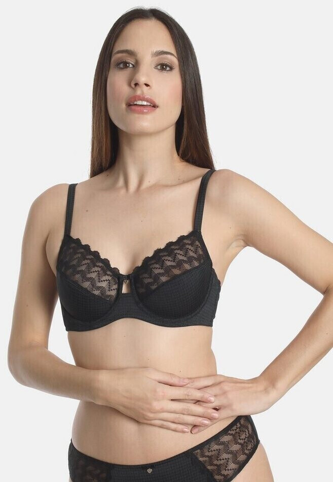 Sassa Beautiful Classic Underwire Bra black