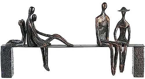 Casablanca Skulptur Leisure schwarz/bronze Preisvergleich 79,99 | bei € ab
