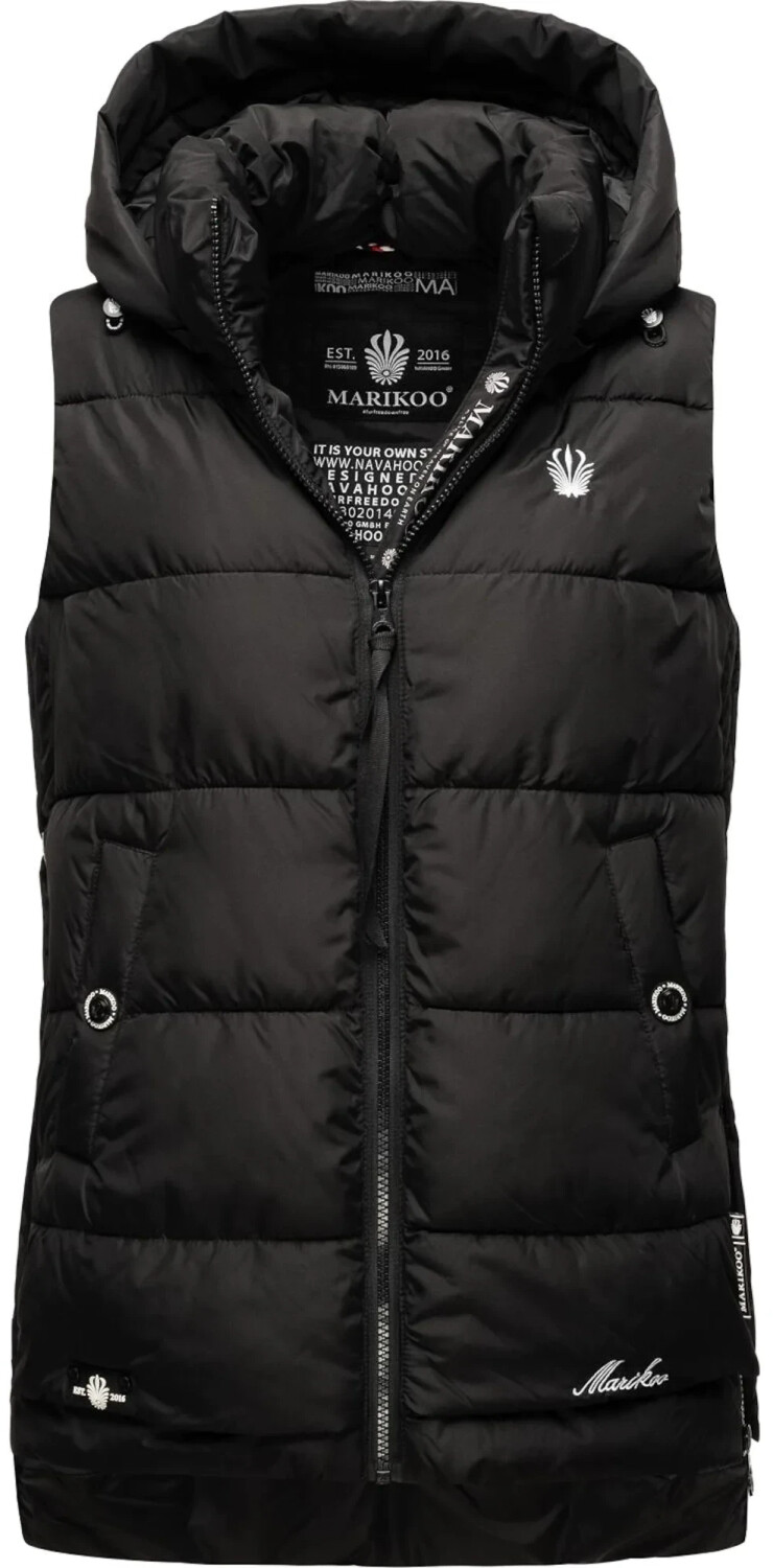 Marikoo Zarinaa Ladies Vest Quilted black