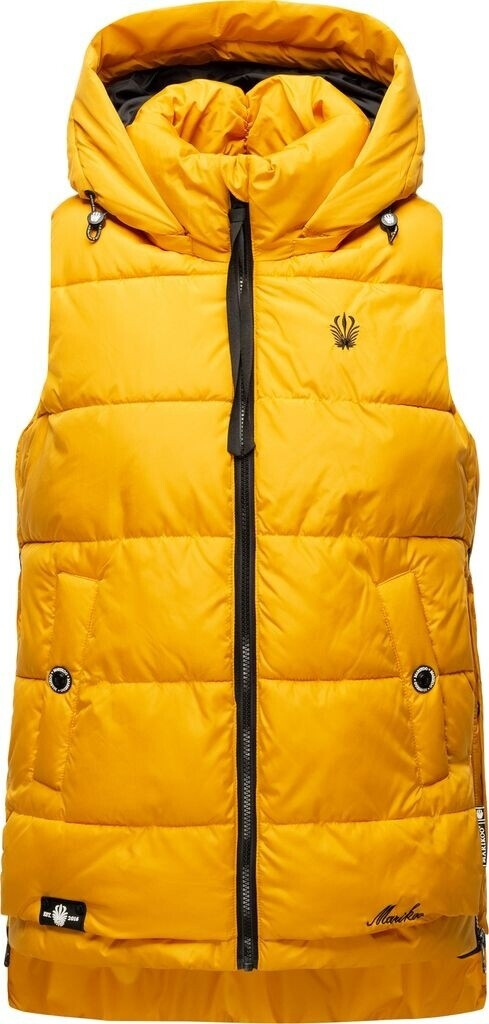 Marikoo Zarinaa Ladies Vest Quilted yellow