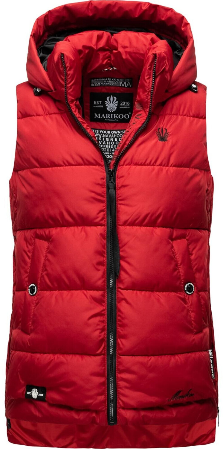Marikoo Zarinaa Ladies Vest Quilted red