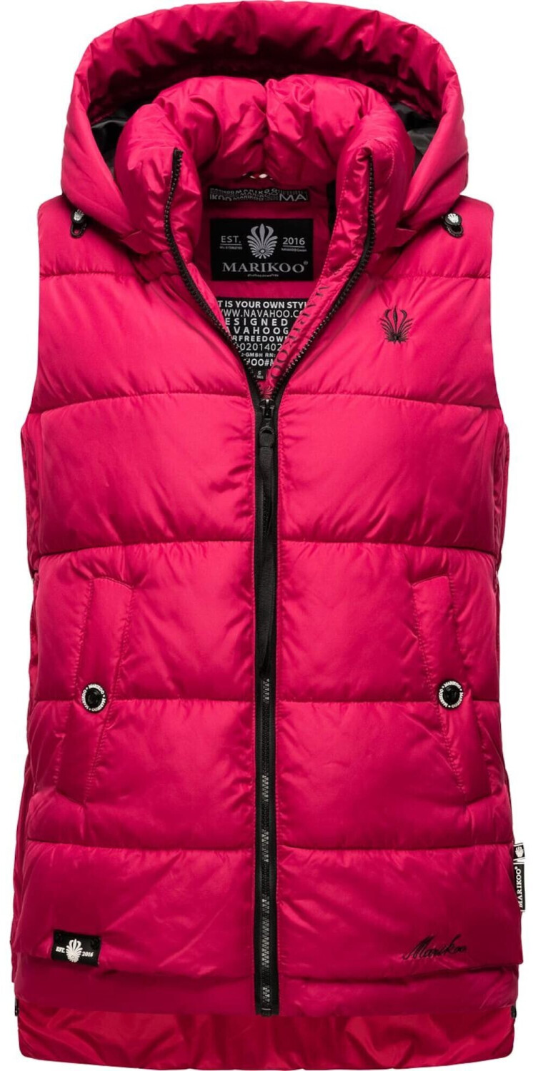 Marikoo Zarinaa Ladies Vest Quilted fuchsia