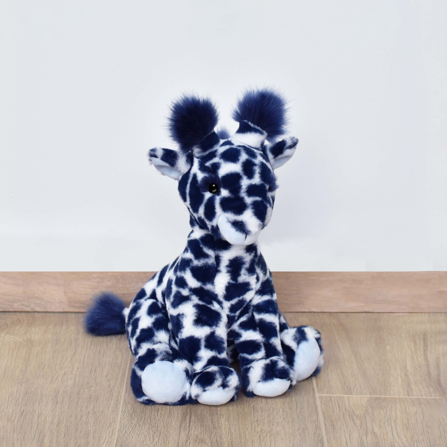 Histoire d'Ours Girafe bleue 30 cm