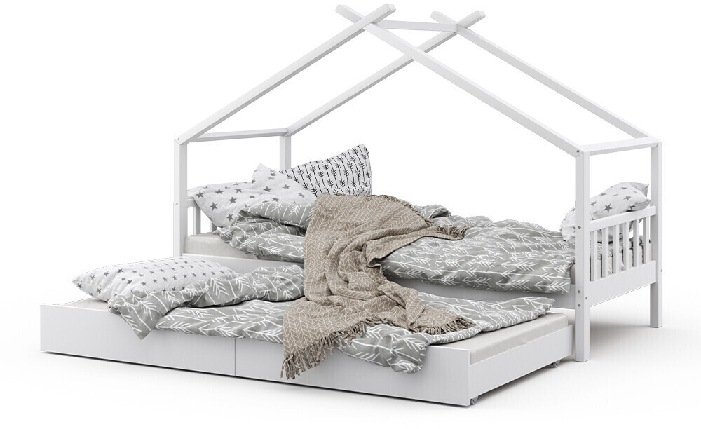 VitaliSpa Design 90x200cm (27952) With Guest Bed White
