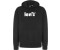 Levi's Relaxed Graphic Graphic Serif Hoodie (38479) caviar black 2