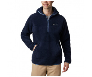 sherpa hooded pullover