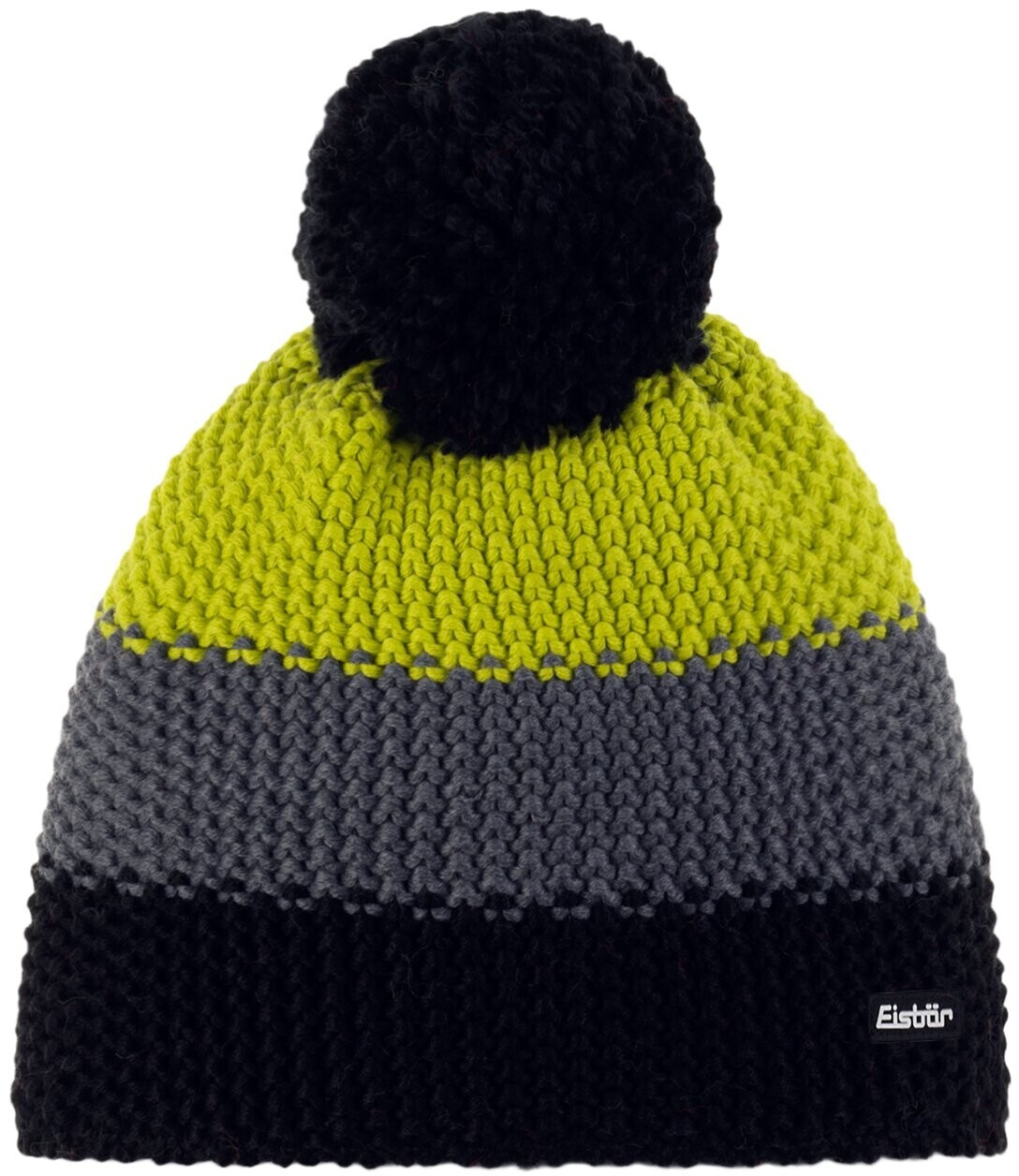 Eisbär Star Pompon (403125) black/anthrazit/lime