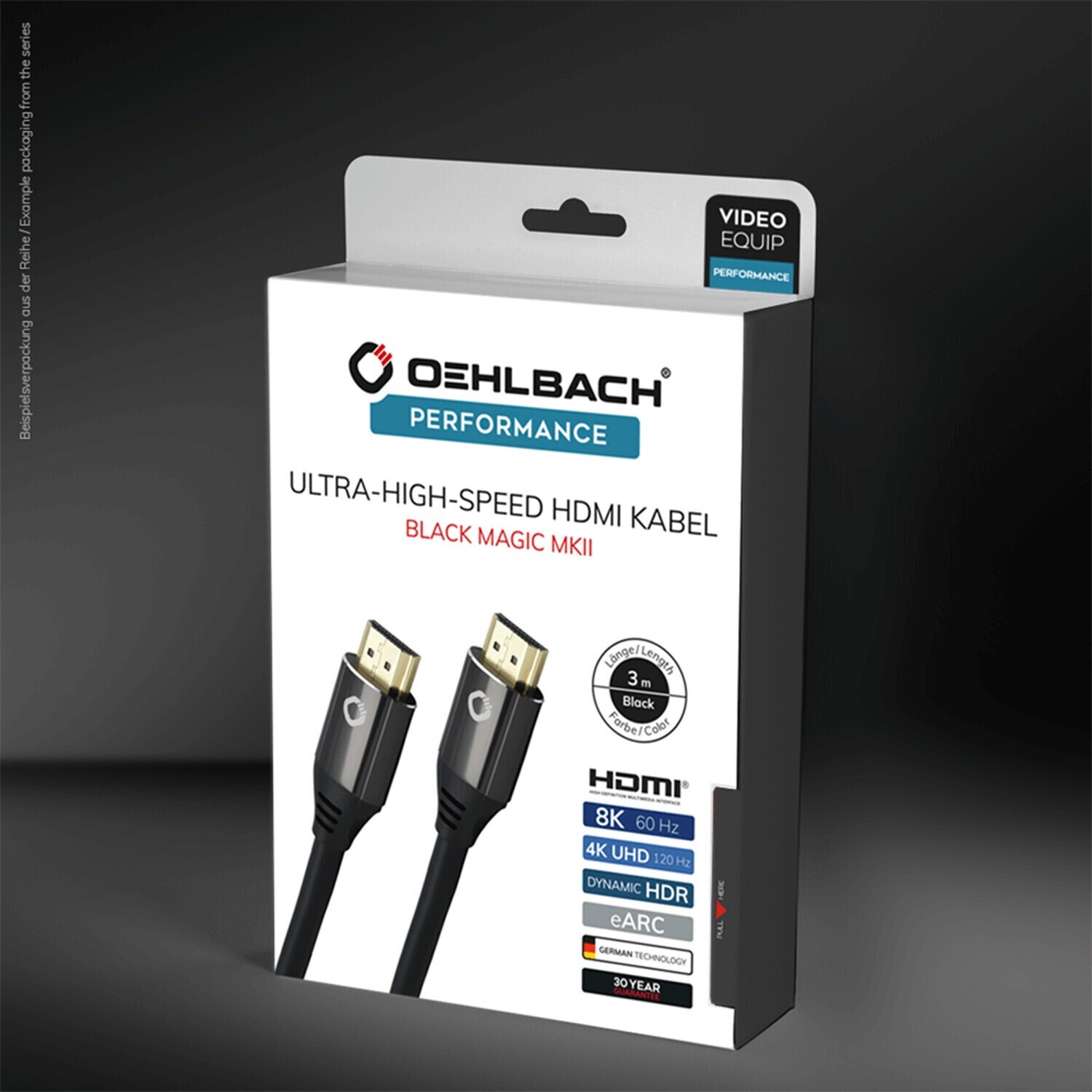 Oehlbach Black Magic MKII Black 3m