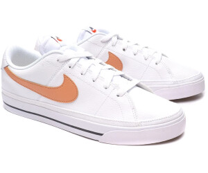 NIKE Court Legacy Sneaker - weiß/cognac | Gebrüder Götz