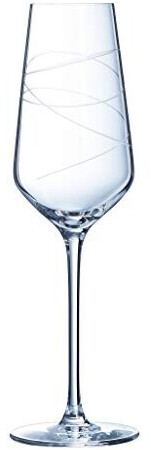 Cristal d'Arques Abstraction Flûte à champagne 21cl