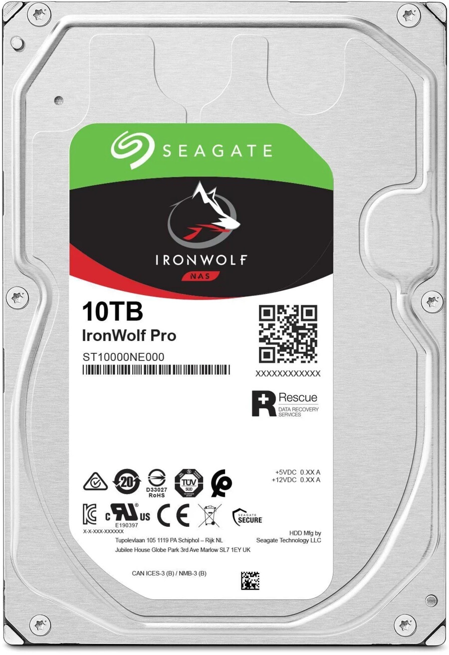 Seagate IronWolf Pro 10 To (ST10000NE000) au meilleur prix sur