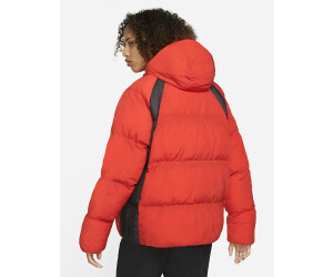 jordan puffer jacket red