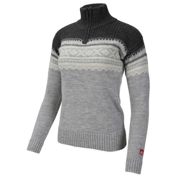 Ulvang Marius Half Zip (78806) grey melange/charcoal melange