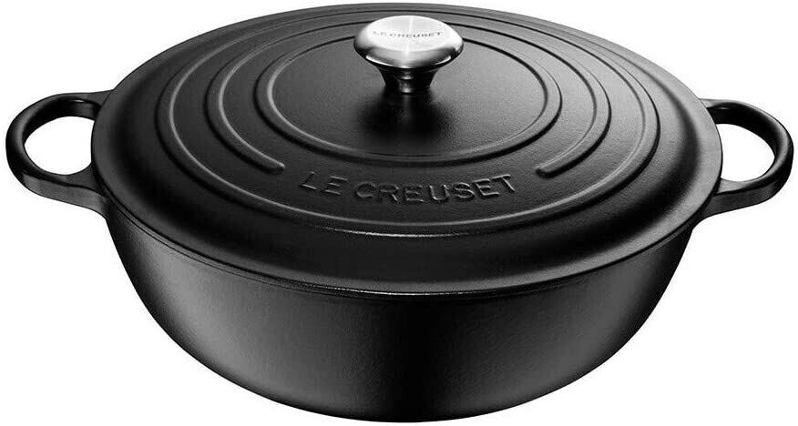 Le Creuset Signature Stew Pot 22 cm black