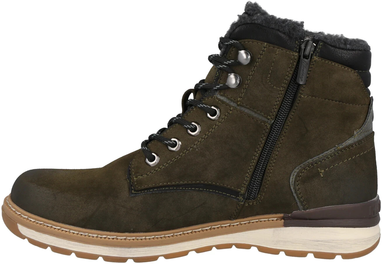 Mustang Mtng Men's Lace-Up Boots (4141-604) oliv