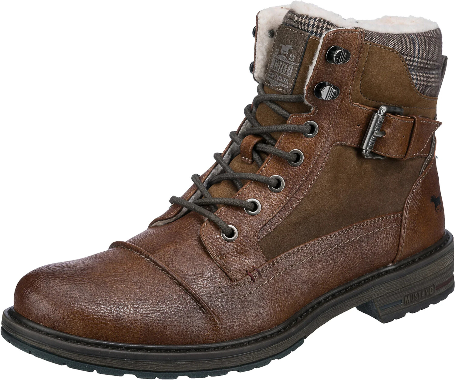 Mustang Mtng Men's Combat Boots (4157-605) brown