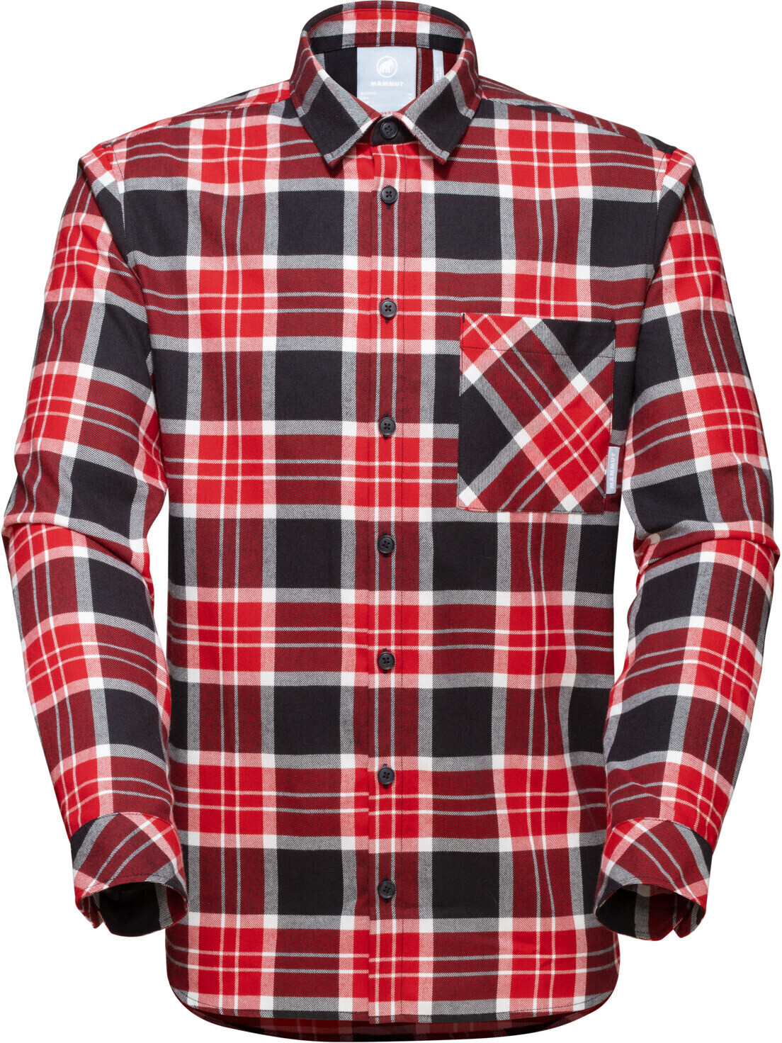 Mammut Trovat Longsleeve Shirt Men (1015-00700) black/magma