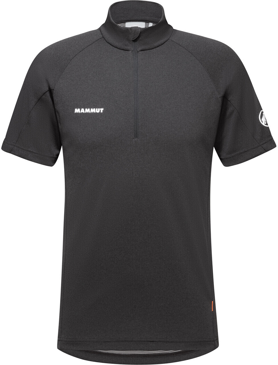 Mammut Aegility Half Zip T-Shir phantom melange-white