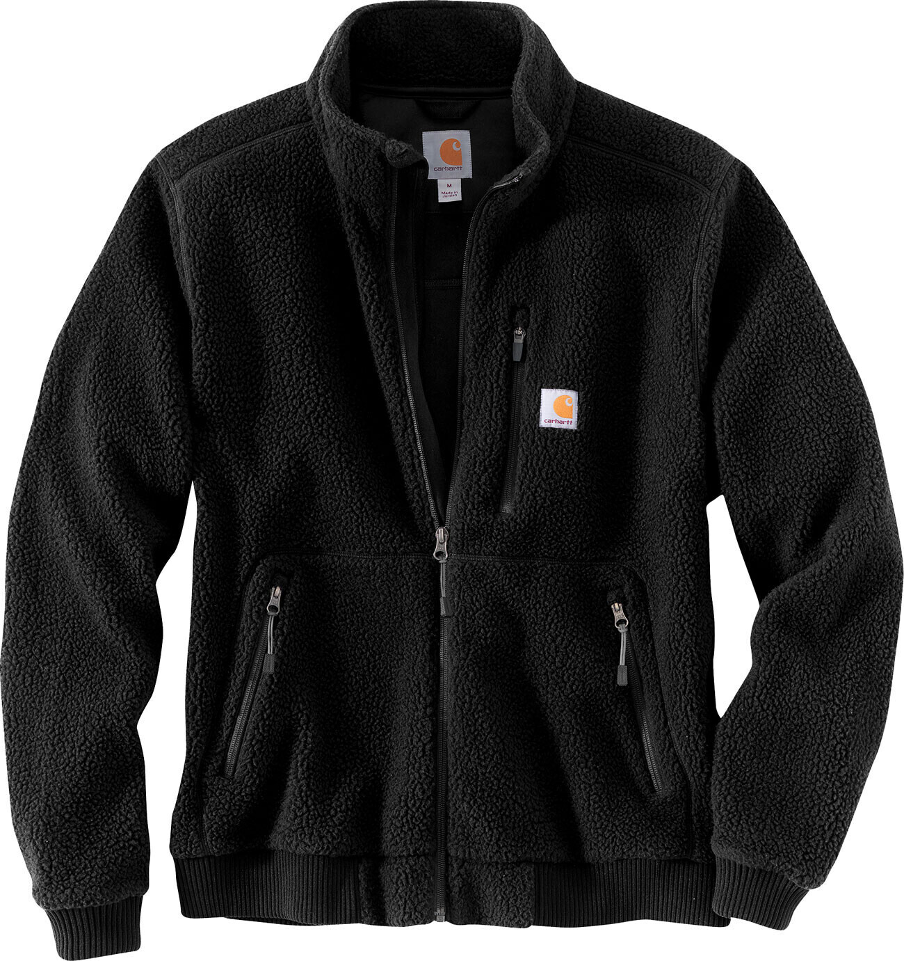 Carhartt Relaxed Fit Fleece Jacket (104588) black