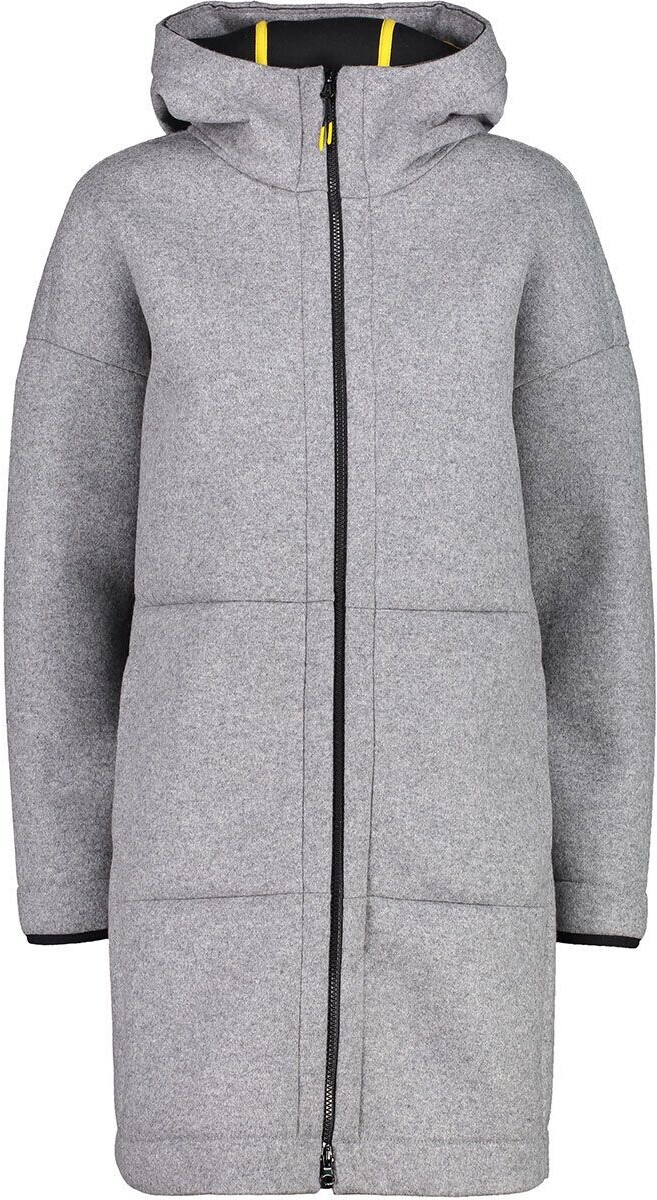 CMP Women's Wooltech Parka (31M3076) fumo mel.-nero